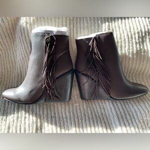Brand new See by Chloe wedge boots